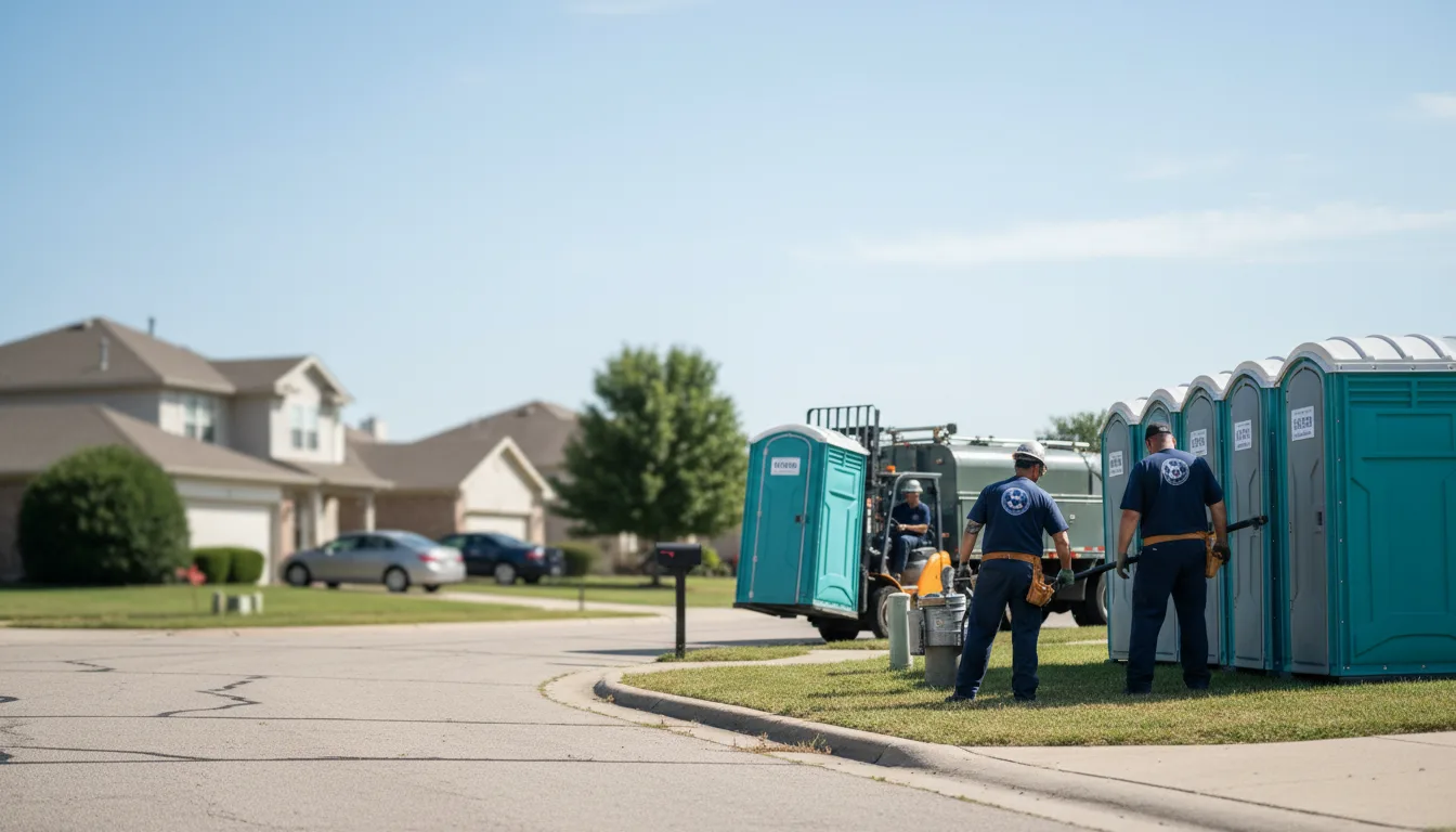 Porta Potty Rental in North Henderson, IL near me